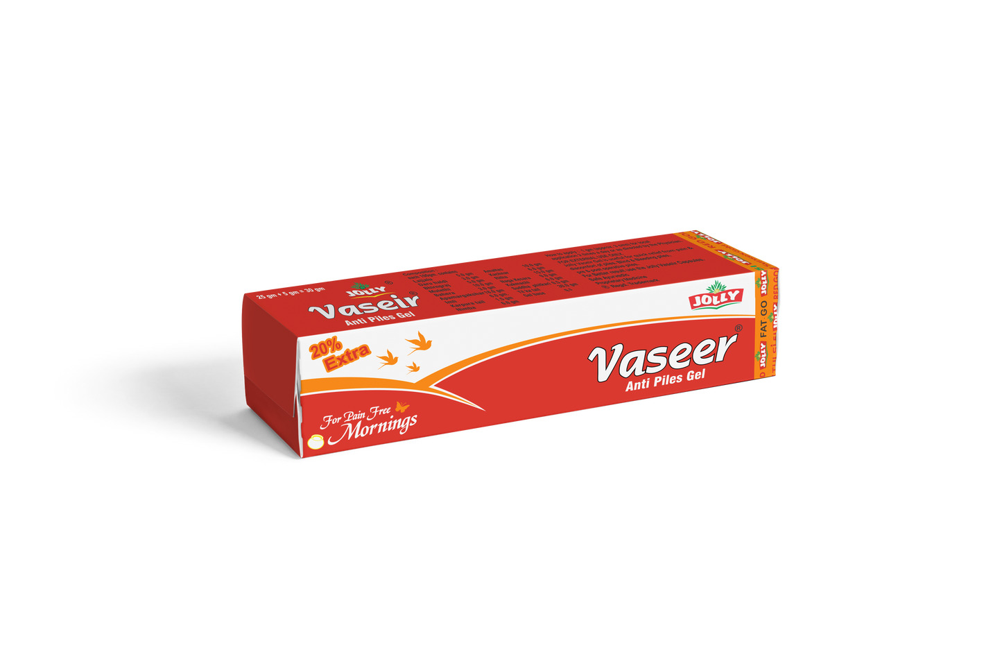 Jolly Vaseer Anti-Piles Capsule and Gel For Fast Relief in Pain & Burning