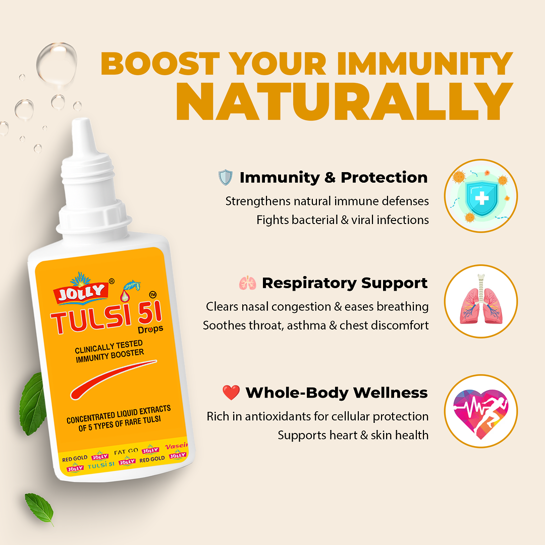 Jolly Tulsi 51 Drops – 30ml