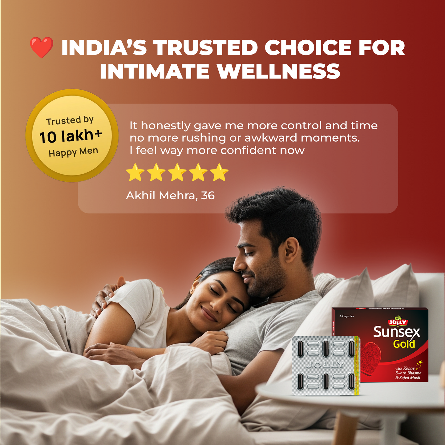 Jolly Gold Vitality Capsules & Oil (2x6 Capsules + 15ml Oil)