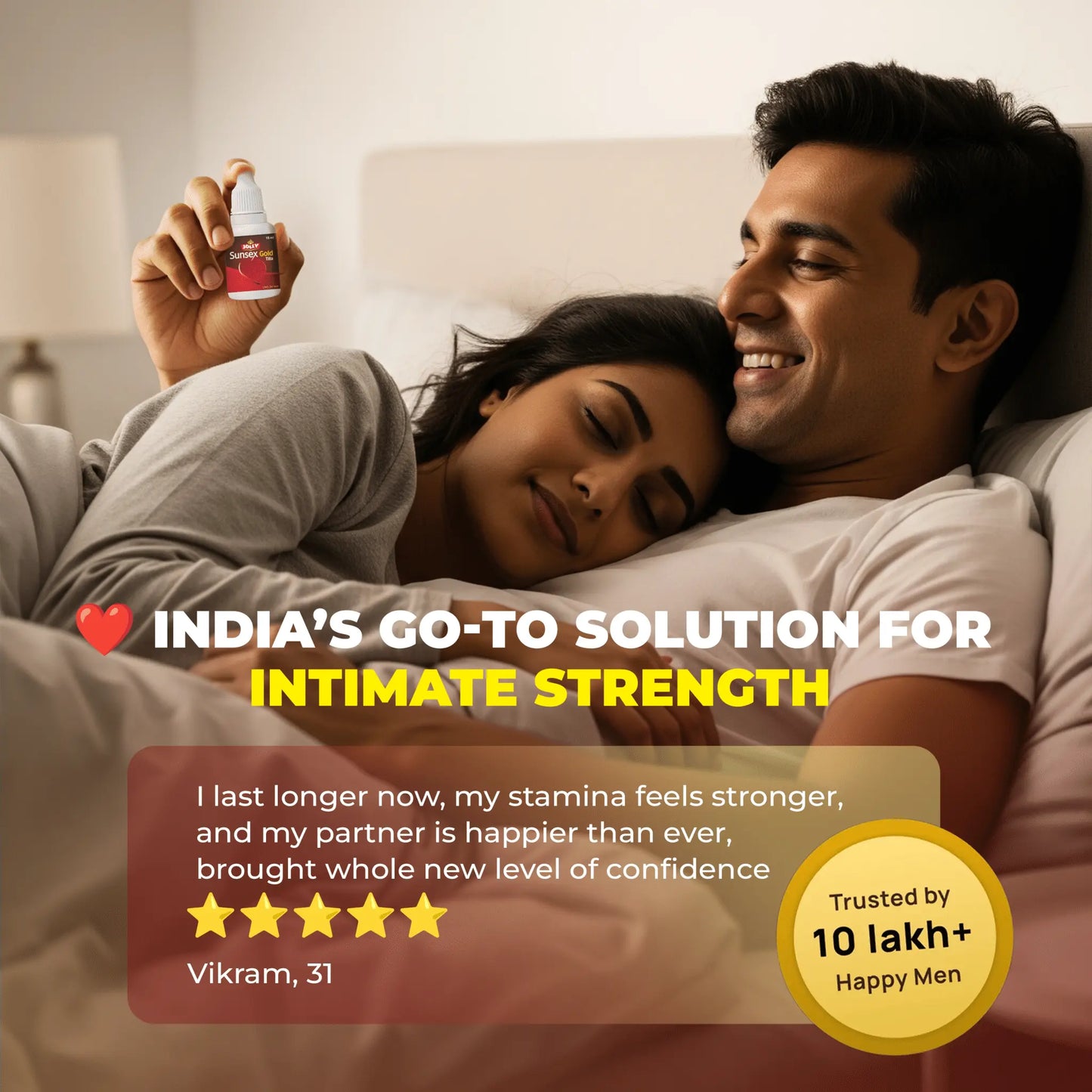 trusted by 1- lakh+ happy men