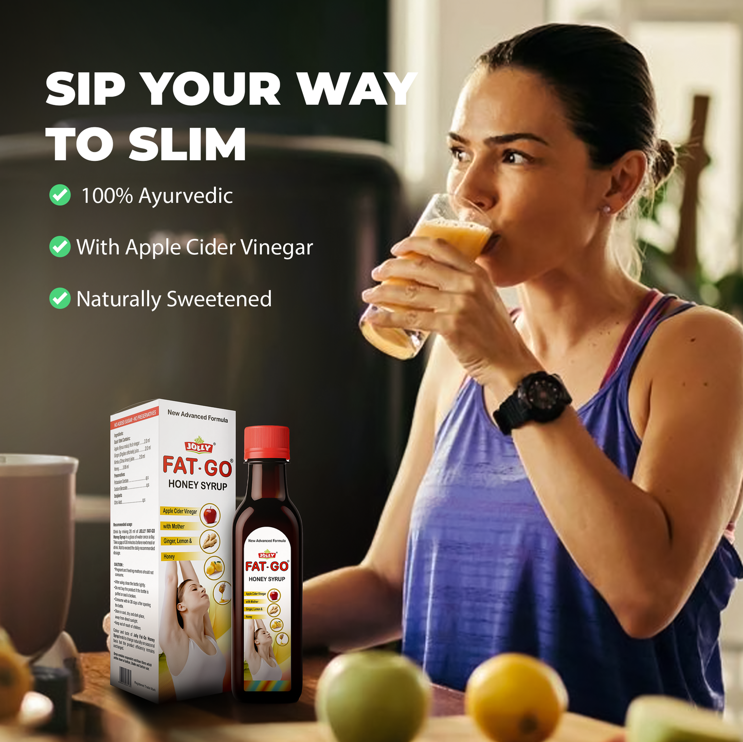 Jolly Fat Go Honey Syrup Image 5