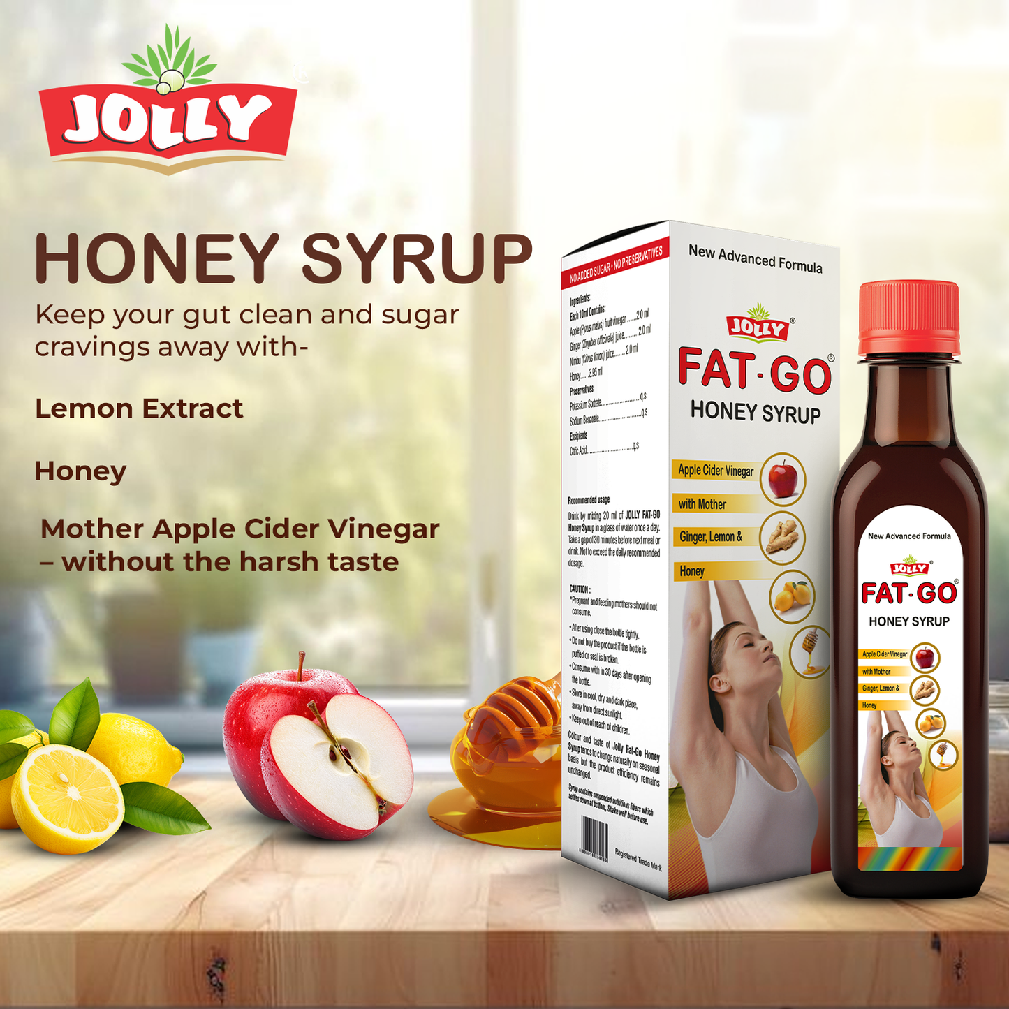 Jolly Fat Go Honey Syrup Image 6