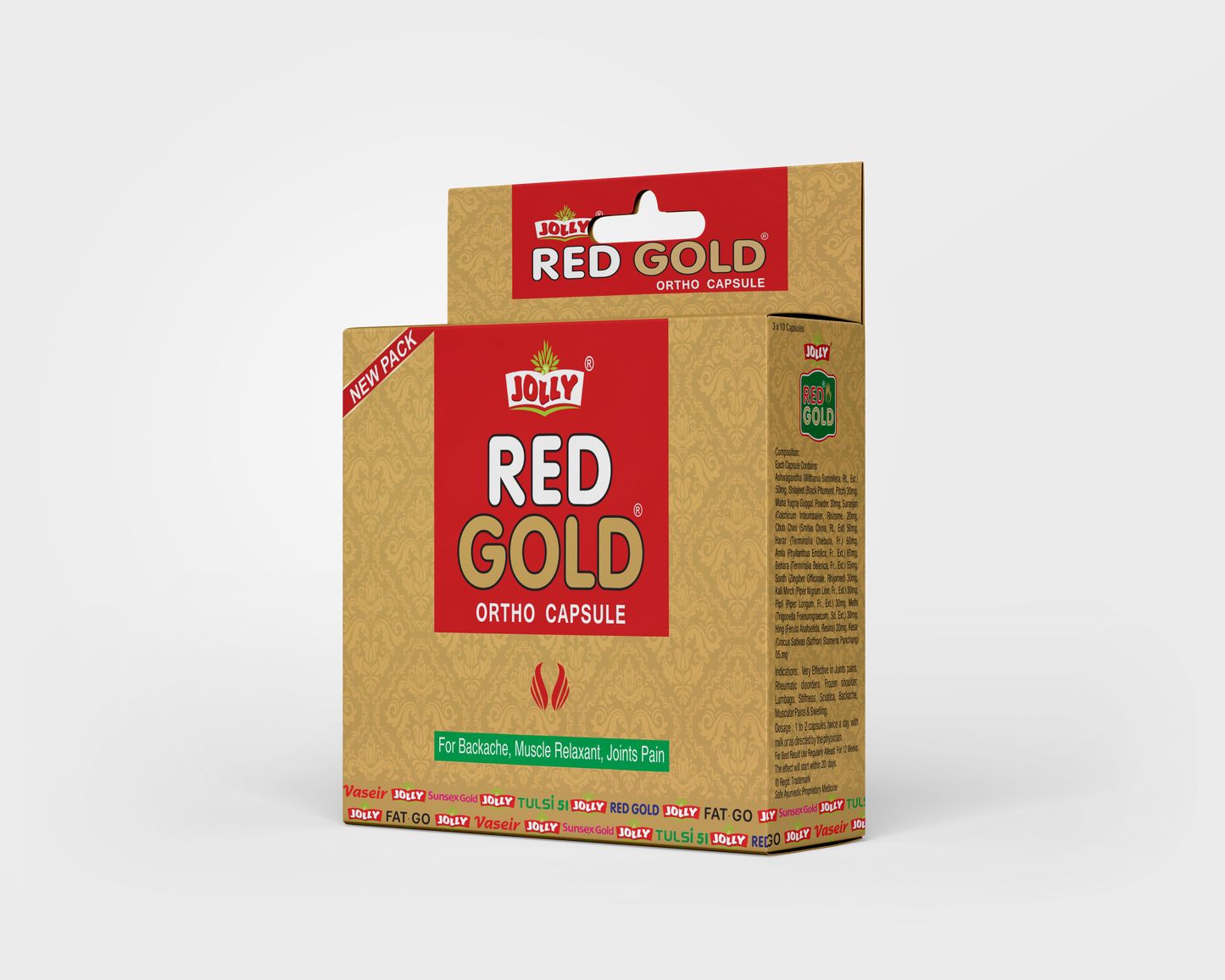 Jolly Red Gold Ortho Capsules Image 2
