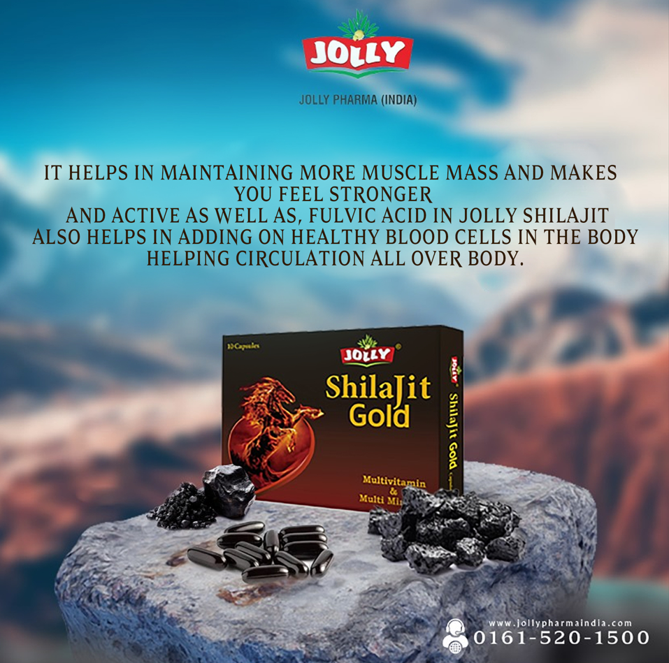 Jolly Shilajit Gold Capsules - Pack of 10 Capsules Image 5