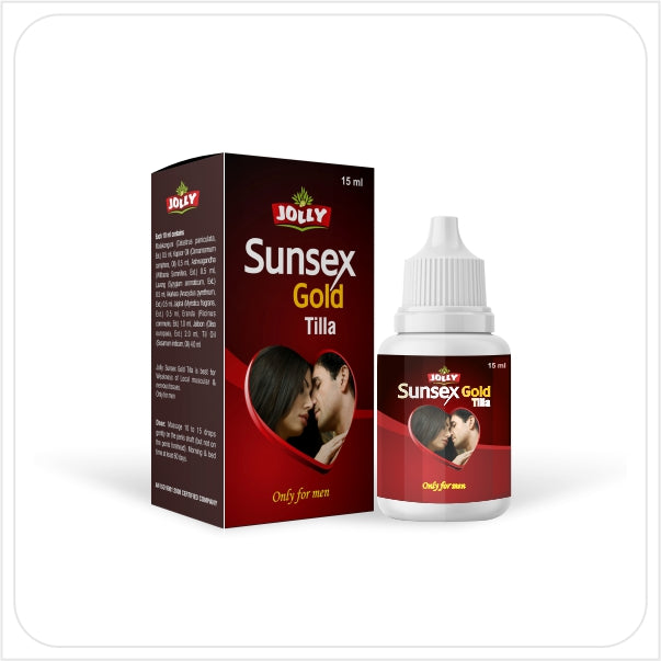 Jolly Sunsex Gold Tilla Oil- 15ml 1