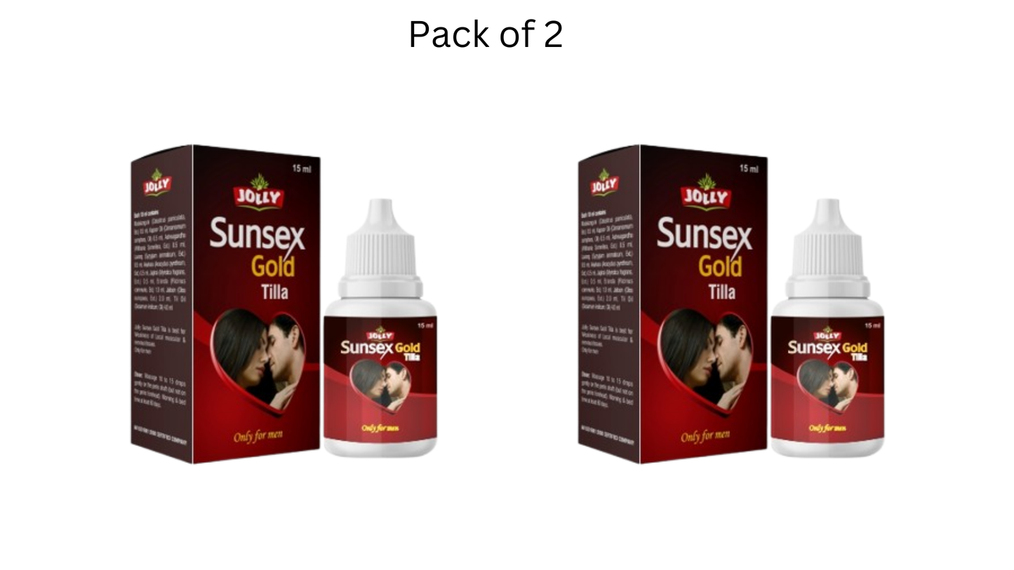 Jolly Sunsex Gold Tilla Oil- 15ml Image 7