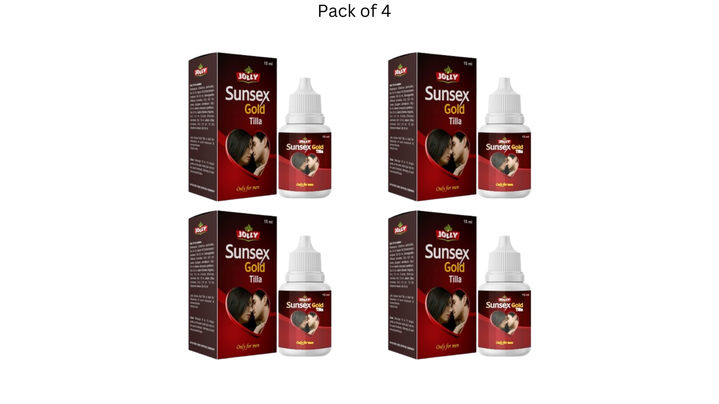 Jolly Sunsex Gold Tilla Oil- 15ml Image 8
