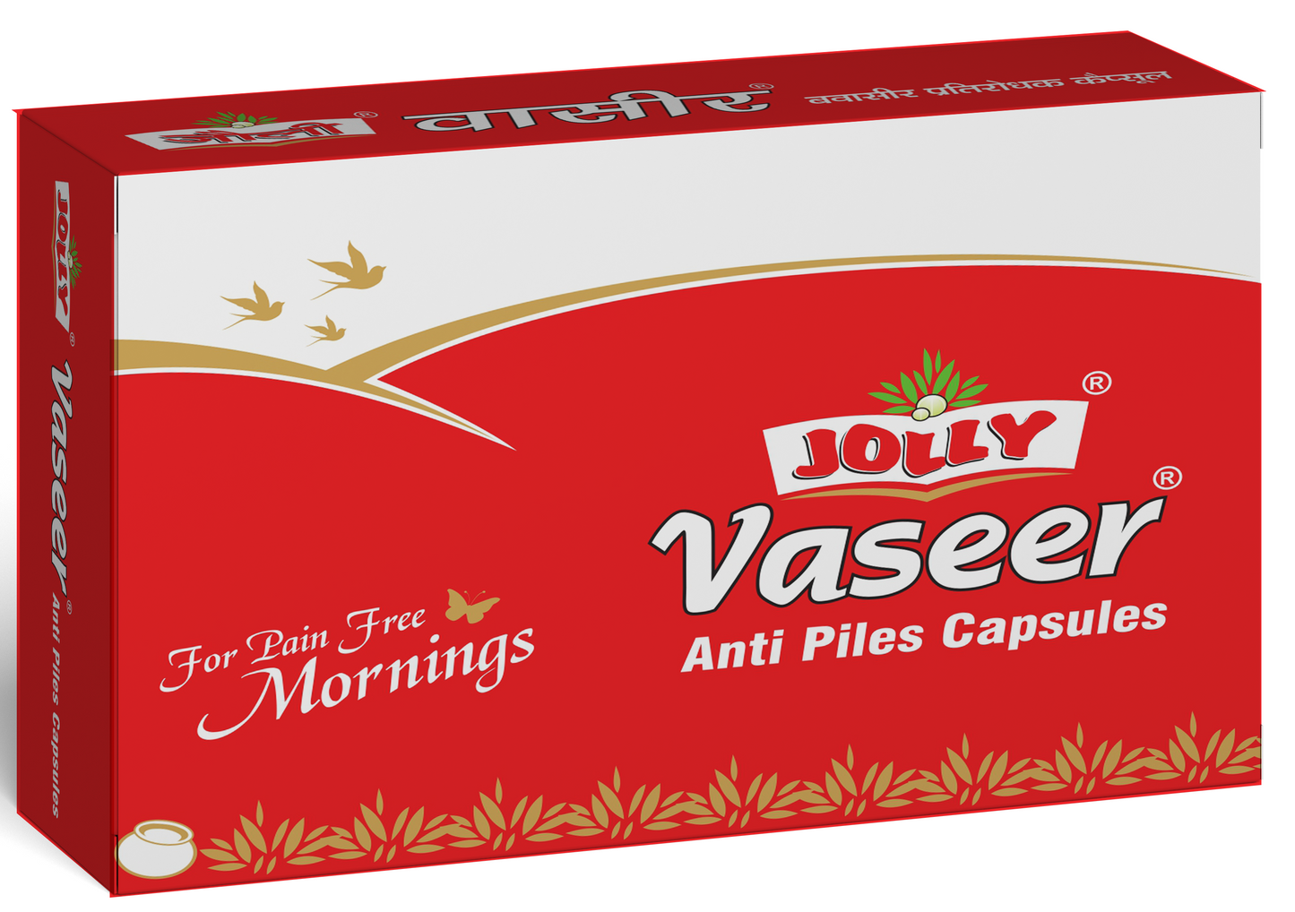 Jolly Vaseer Anti-Piles Capsule and Gel For Fast Relief in Pain & Burning Image 4