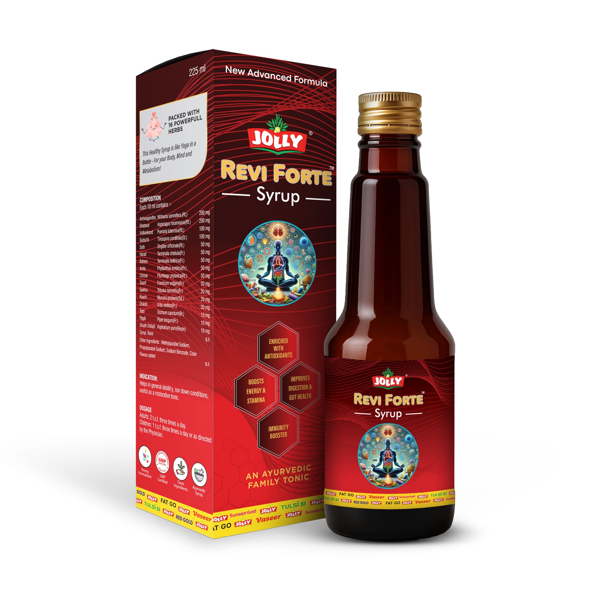 ReviForte – Ayurvedic Family Health & Energy Booster Tonic Image 1