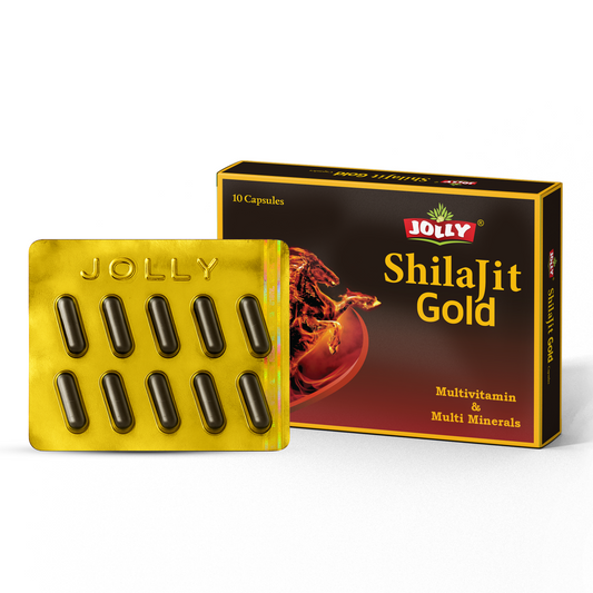 Jolly Shilajit Gold Capsules - Pack of 10 Capsules