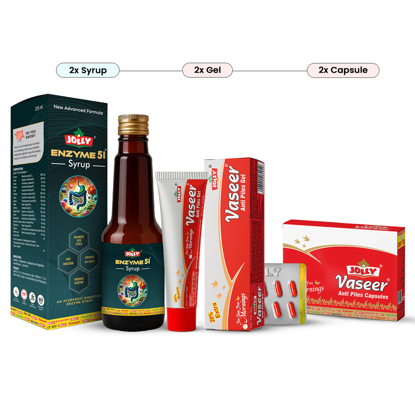 Jolly Vaseer Total Relief Combo