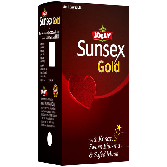 Jolly Sunsex Capsule And Tilla Oil Combo (Pack of 8x6 capsule with 15 ml OIL)