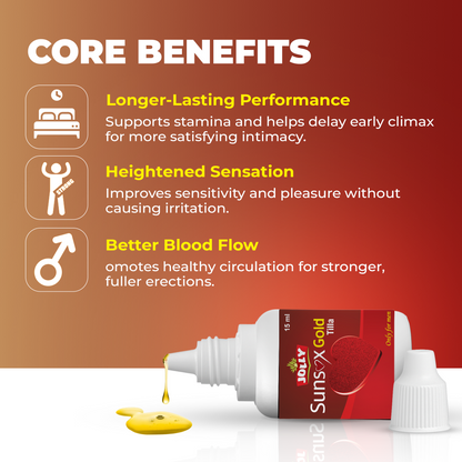 Jolly Gold Vitality Capsules & Oil (2x6 Capsules + 15ml Oil)