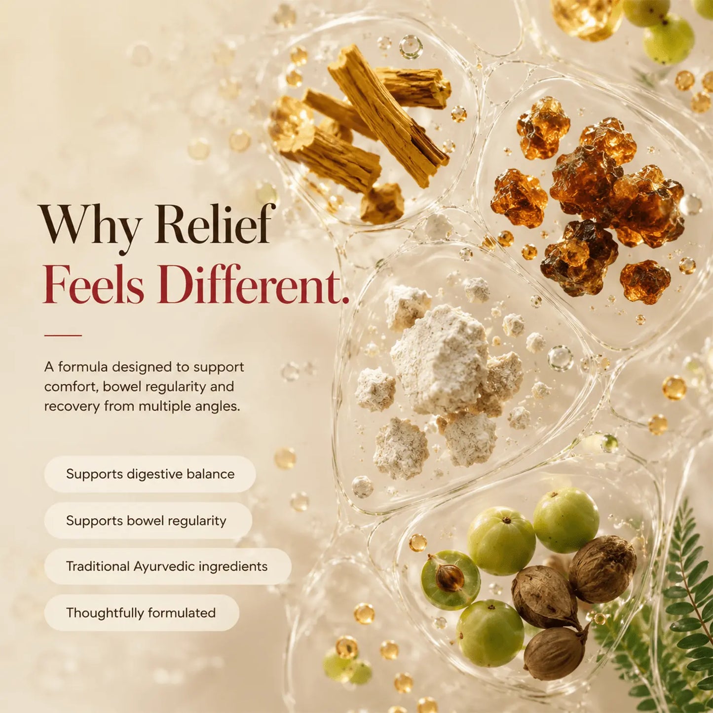 why relief feels different