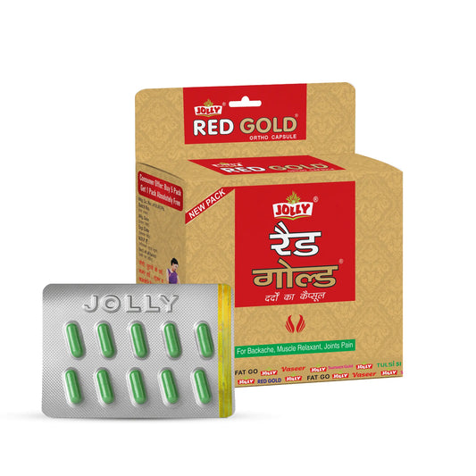 Jolly Red Gold Ortho Pain Relief Capsules