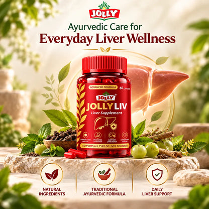 JOLLY LIV Liver Medicine – Ayurvedic Liver Support Capsules