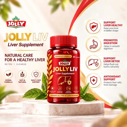 JOLLY LIV Liver Medicine – Ayurvedic Liver Support Capsules