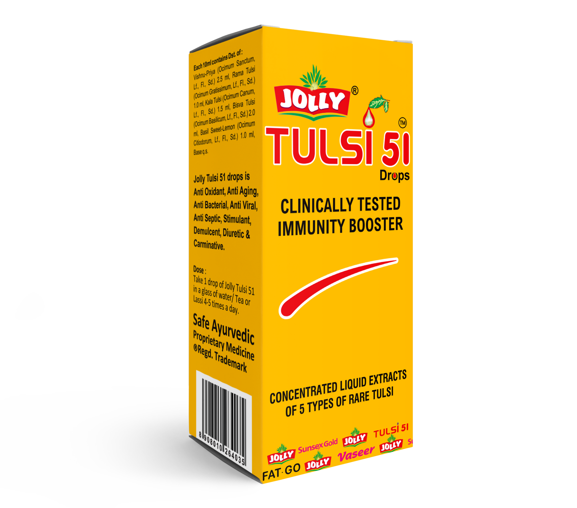 Jolly Tulsi 51 Drops – 30ml Image 1