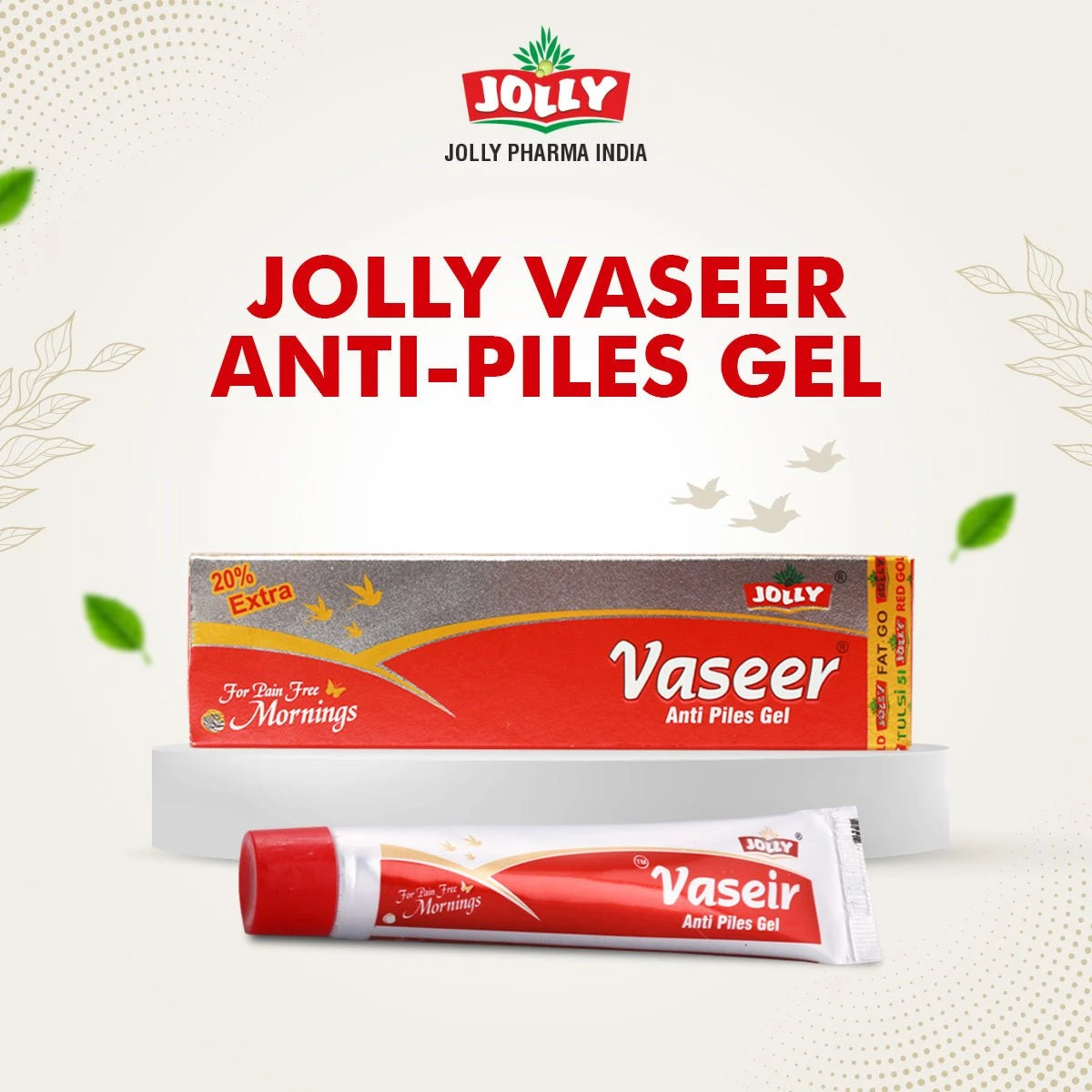 JOLLY VASEER ANTI PILES GEL