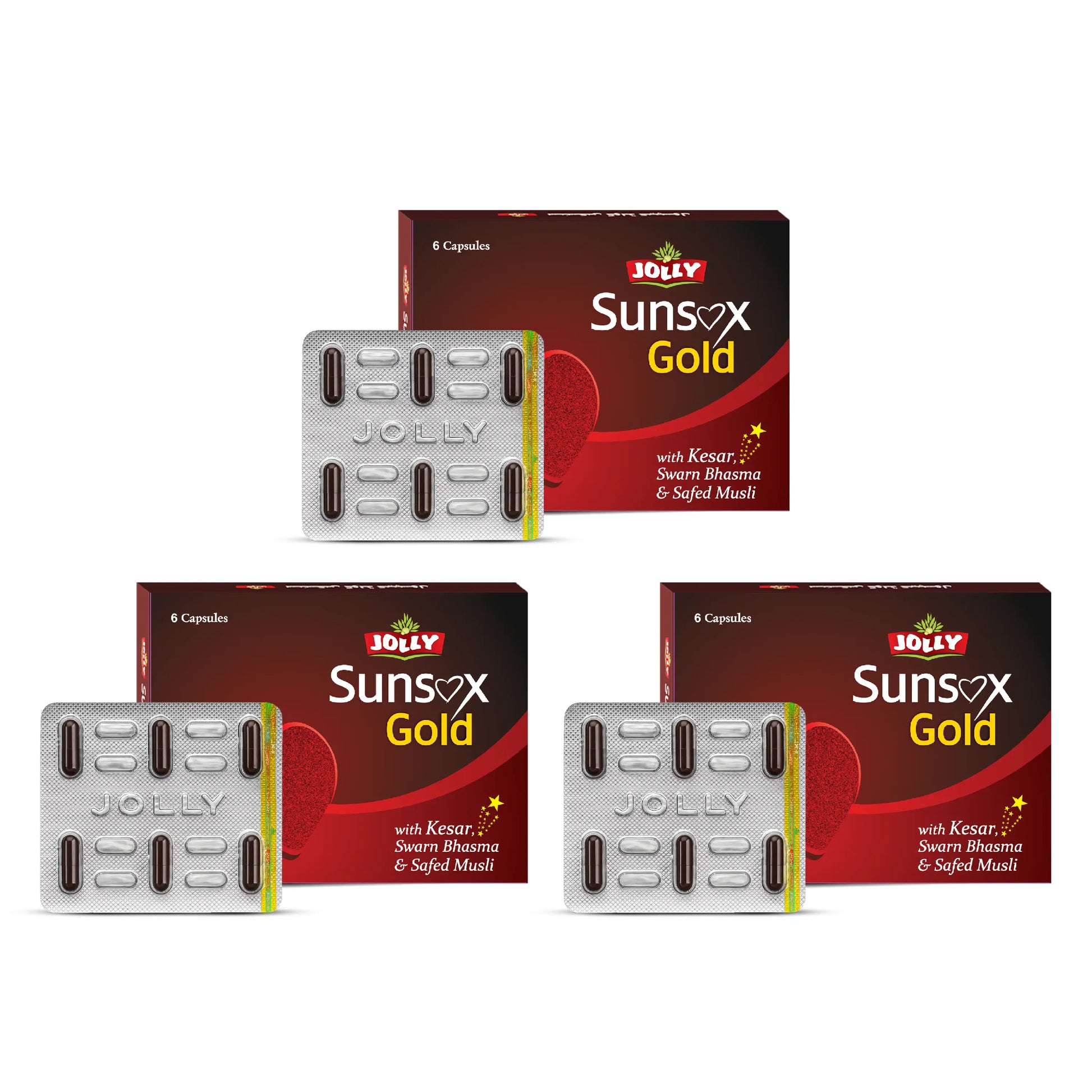 Jolly Sunsex Gold Capsules | Immunity Booster