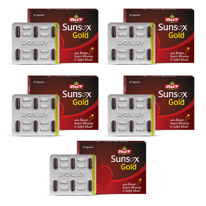 Jolly Gold Vitality Capsules (15 day trial pack 2x6 Capsules )