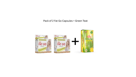 Jolly Fat Go Slimming Capsule and Green Tea (120 Capsule and 24 Sachet Green Tea)