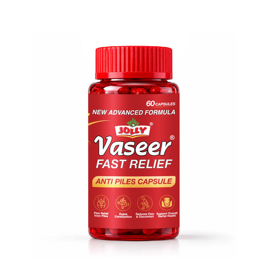 Jolly vaseer capsules Ayurvedic Support for Piles