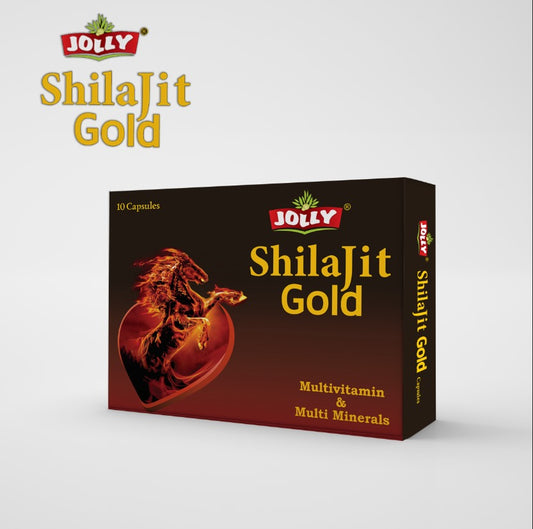 Jolly Shilajit Gold Capsules Pack of 10 Capsules