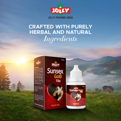 Jolly Sunsex Gold Tilla Oil- 15ml