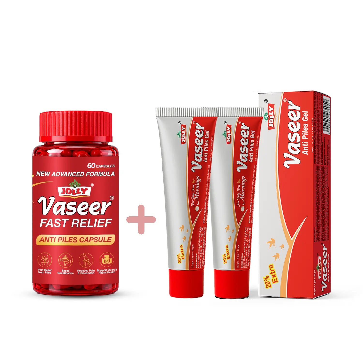 Jolly Vaseer Fast Relief Ayurvedic piles treatment 