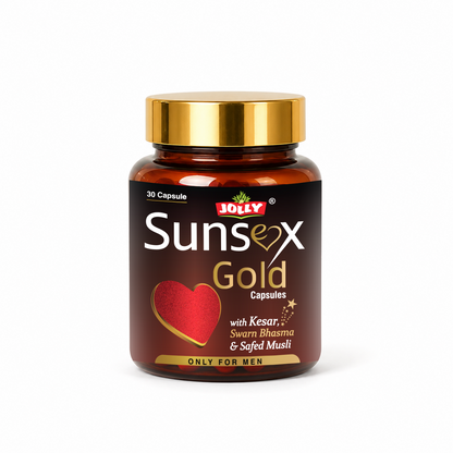 Jolly Sunsex Gold capsules bottle 