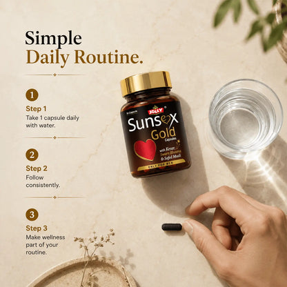 sunsex gold simple daily routine