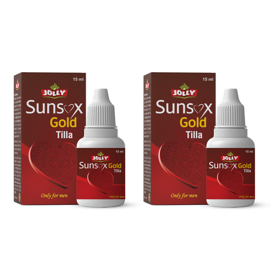 Jolly Gold Herbal Vitality Oil – Ayurvedic Wellness Formula (15ml)