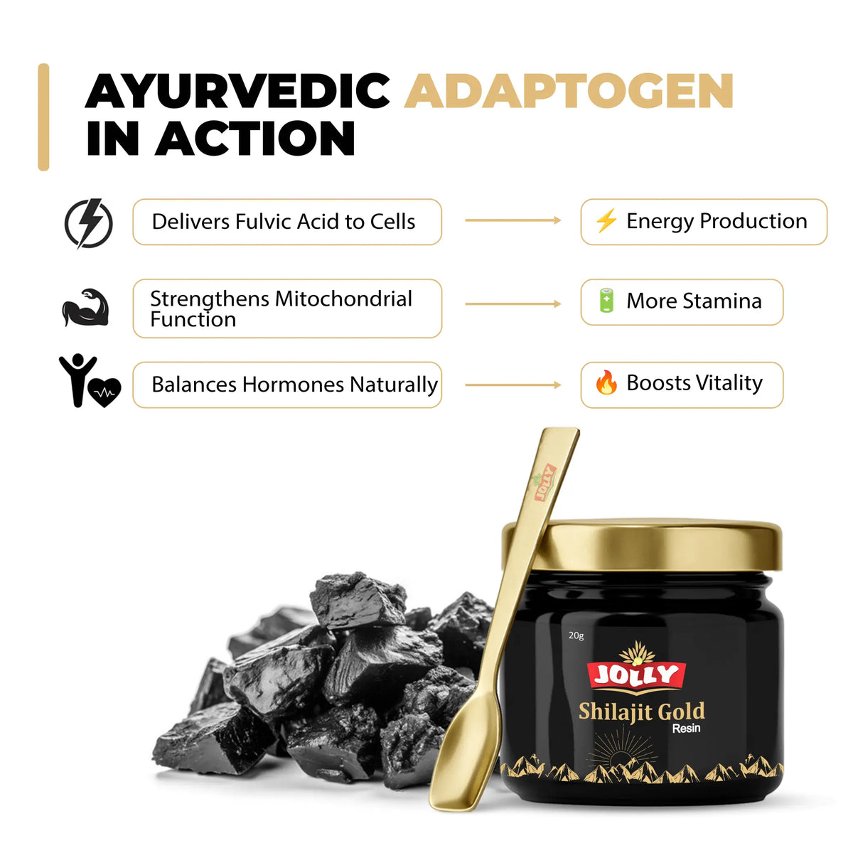 produce energy, more stamina and boosts vitality