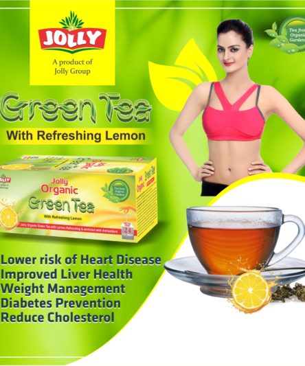 Jolly Fat Go Slimming Capsule and Green Tea (120 Capsule and 24 Sachet Green Tea)